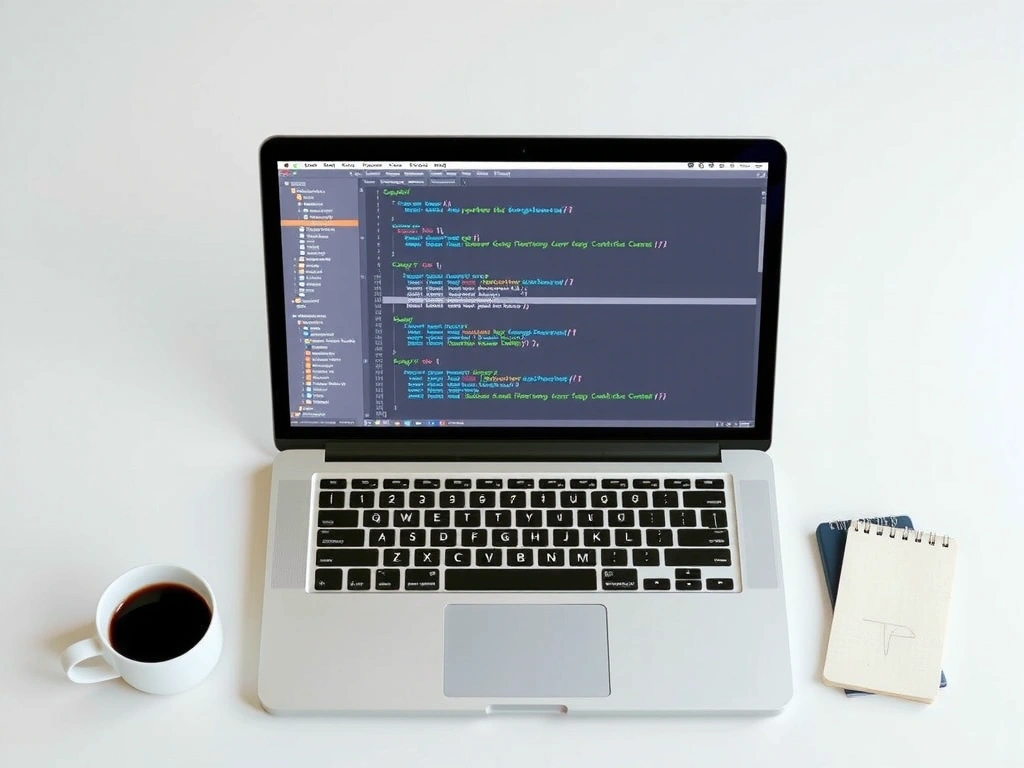 Data schema on laptop